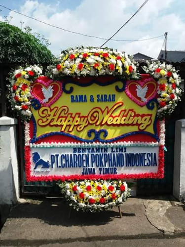 Karangan Bunga Pernikahan  di Nagekeo